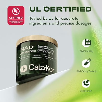 Liposomal NAD w/Resveratrol - High Purity NAD Supplement